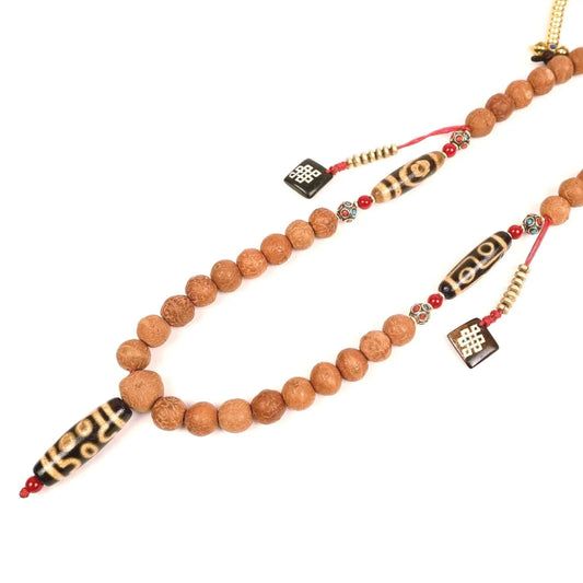 Tibetan Vintage Dzi Bodhi Prayer Beads