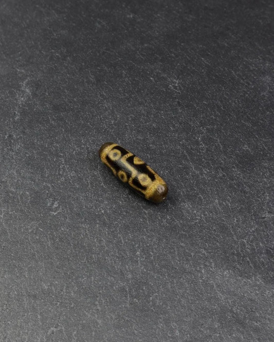 9 Eye Same Old Dzi Bead Amulet, Make Free Mala