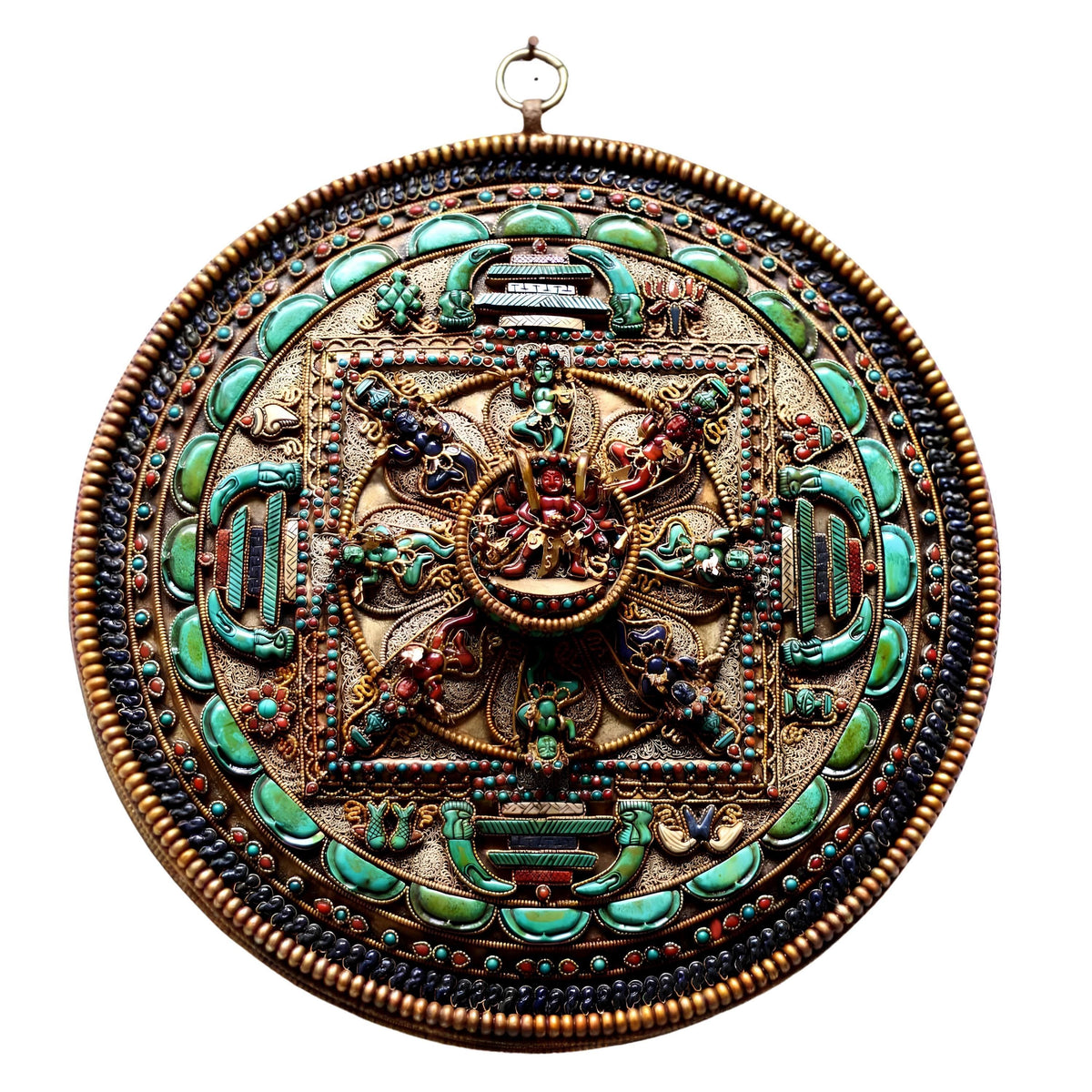 Chakrasamvara Sacred Wooden Mandala