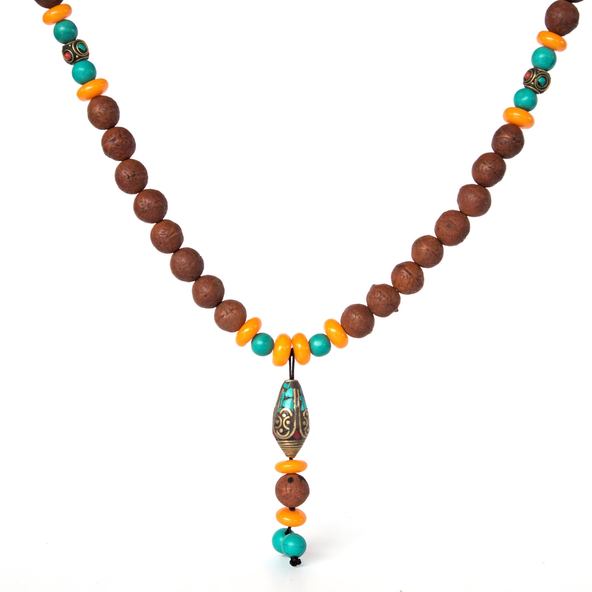 Tibetan Buddha Mala Buddha Chitta Necklace