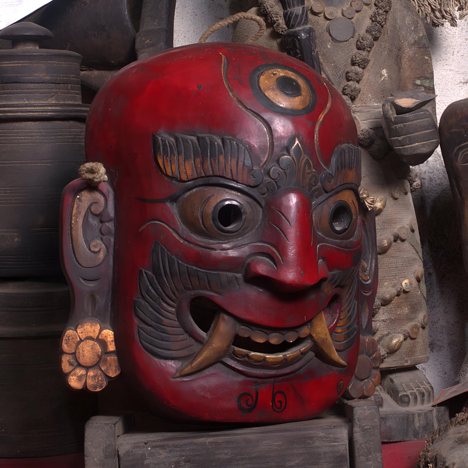 Lakhe Demon Mask