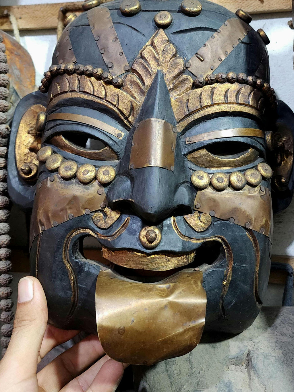 Burmese Wood Mask