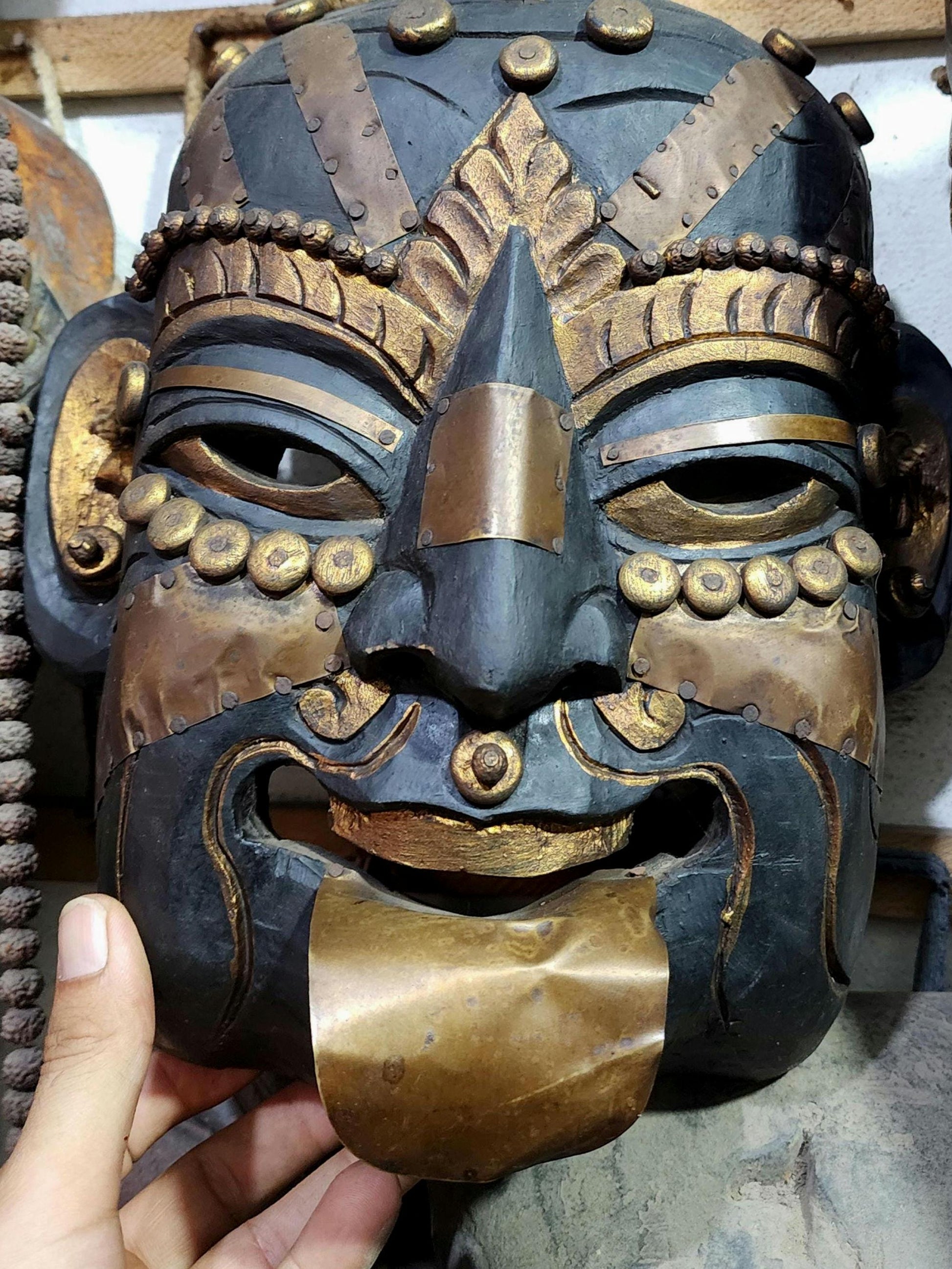 Burmese Wood Mask