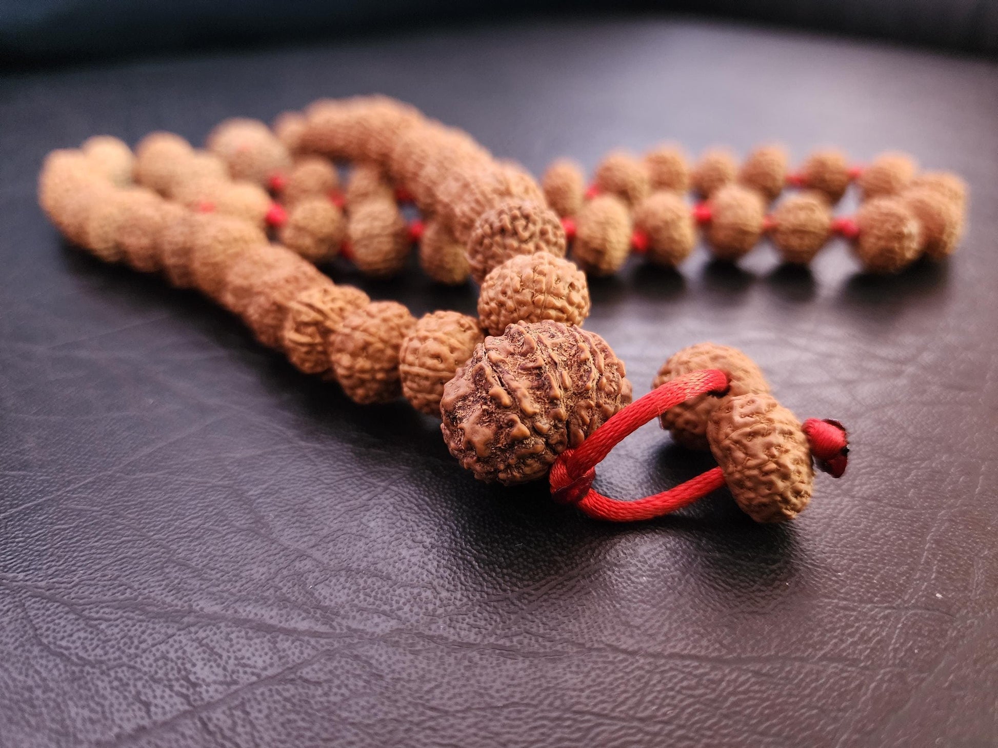 Nine Face Rudraksha Mala