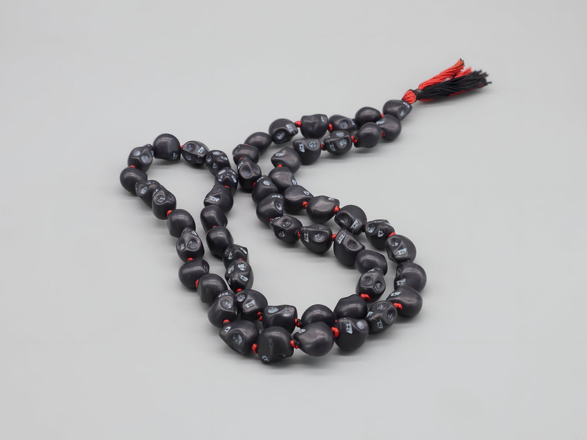 Sacred Black Kali Skull Necklace