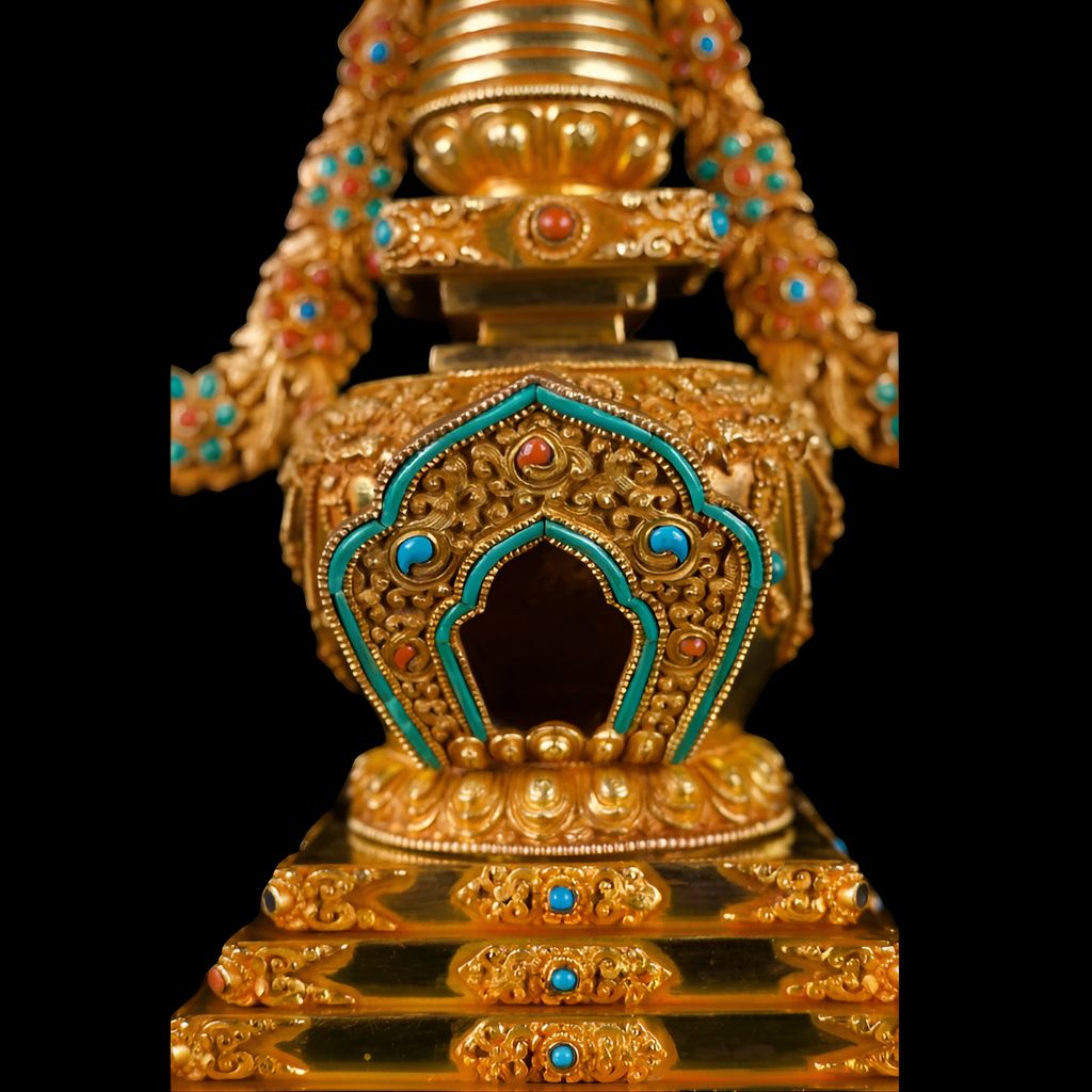 Down Side of Stupa, a door