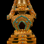 Down Side of Stupa, a door