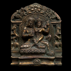 Vajrasattva Shakti, Buddhist Handmade Bronze Statue, Antique Finish