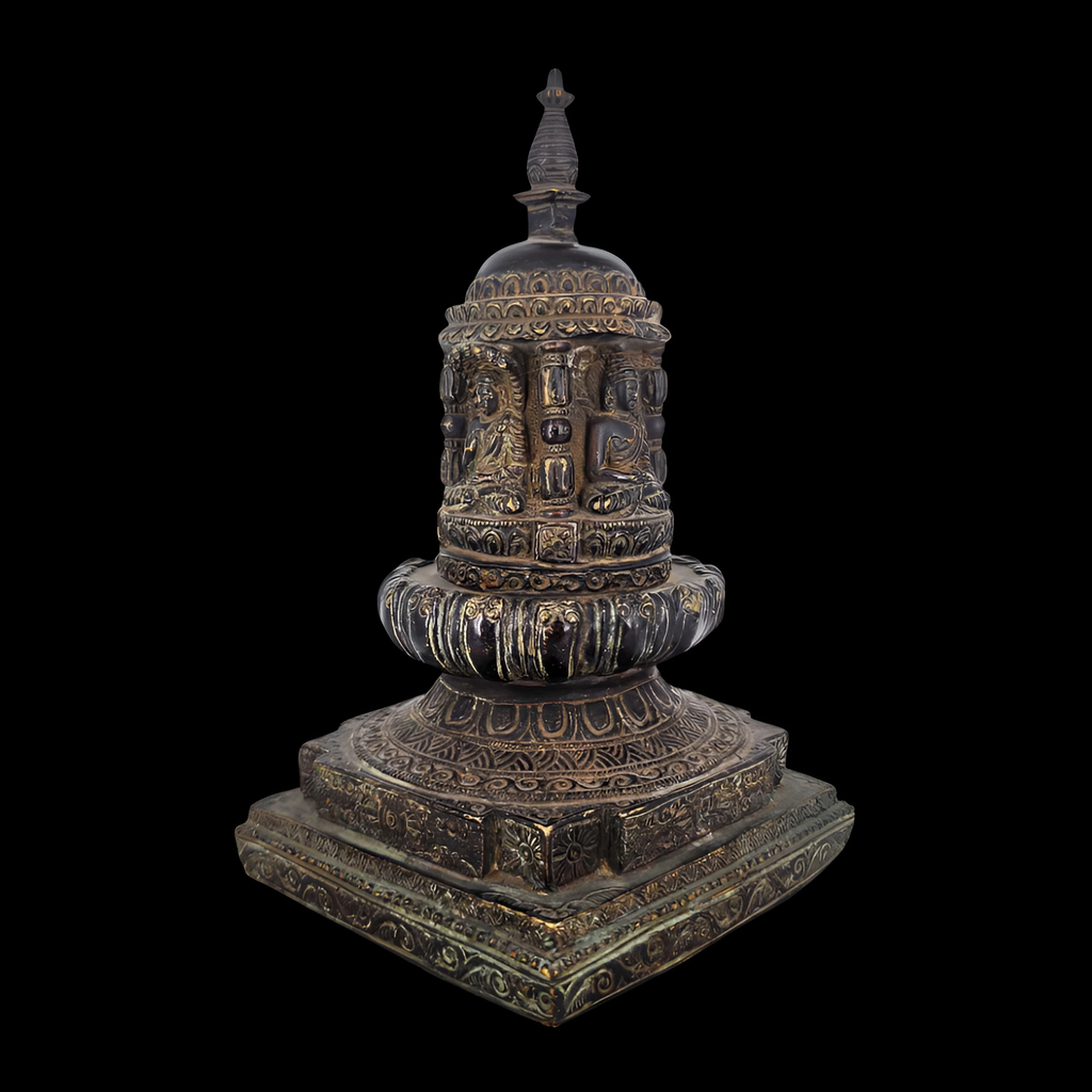 Buddhist Stupa Statue