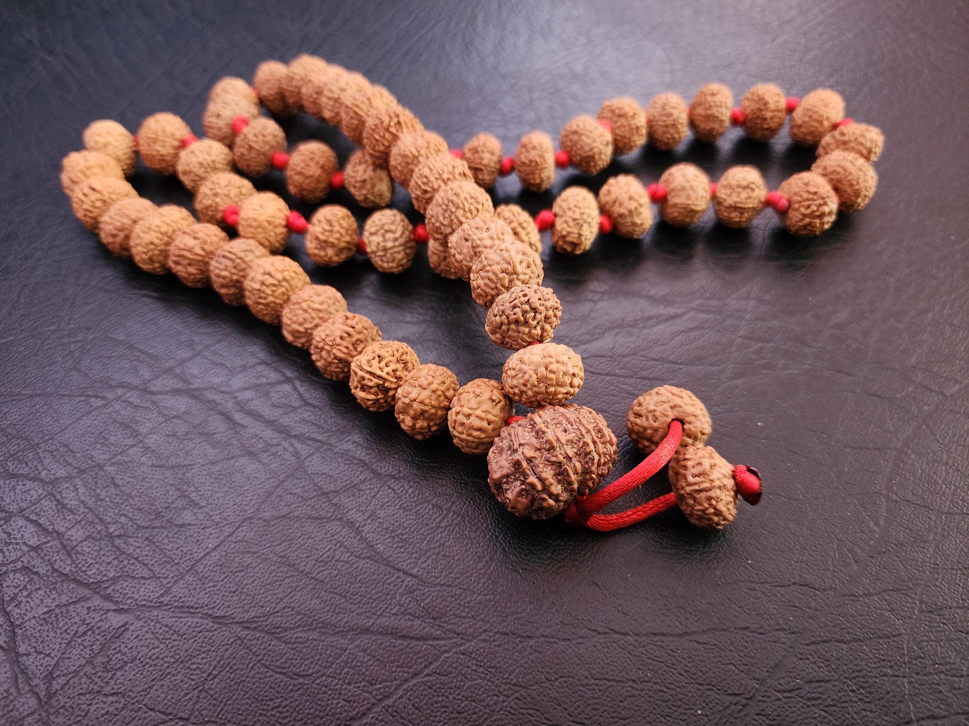 Nine Face Rudraksha Mala