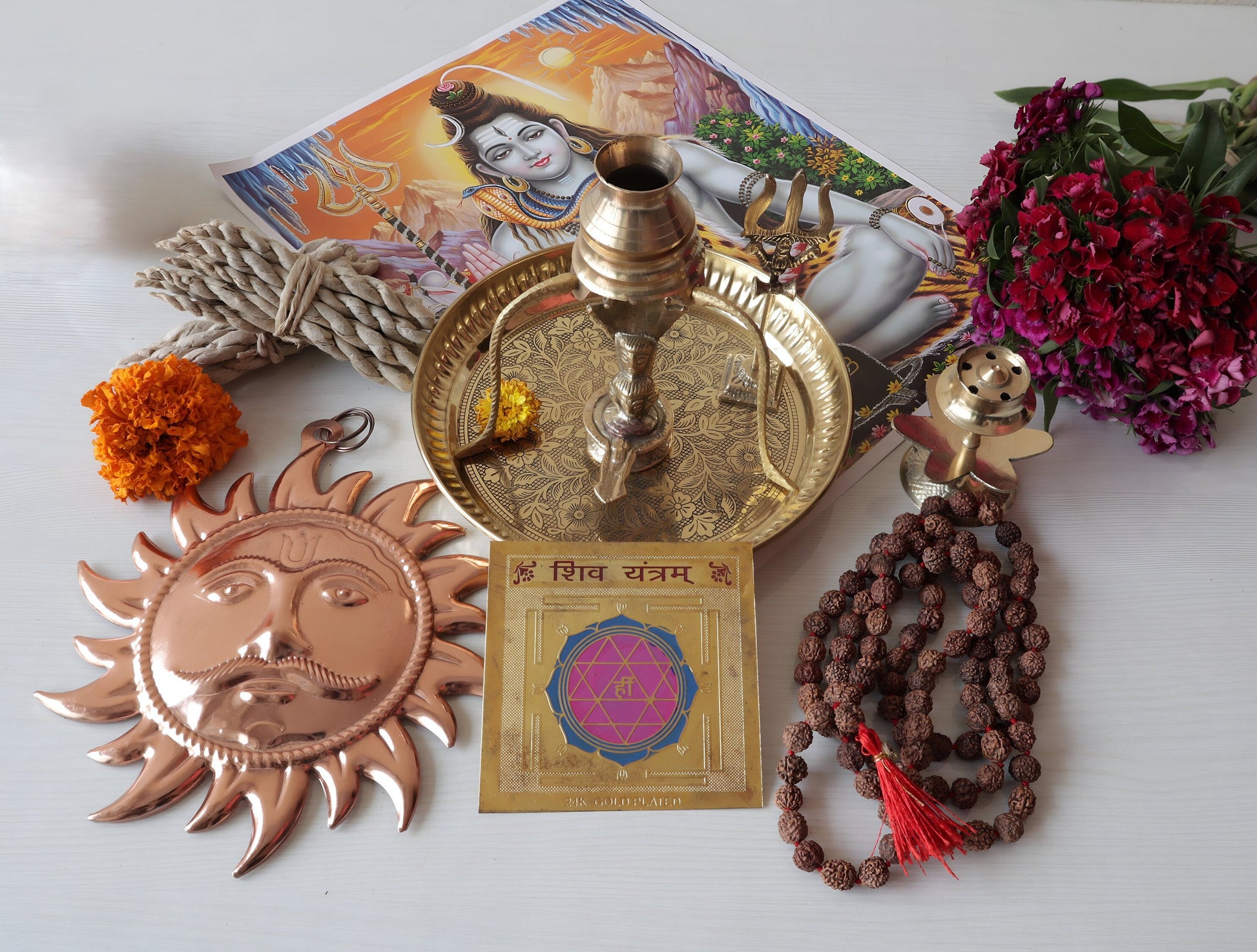 Lord Shiva Prayer Set