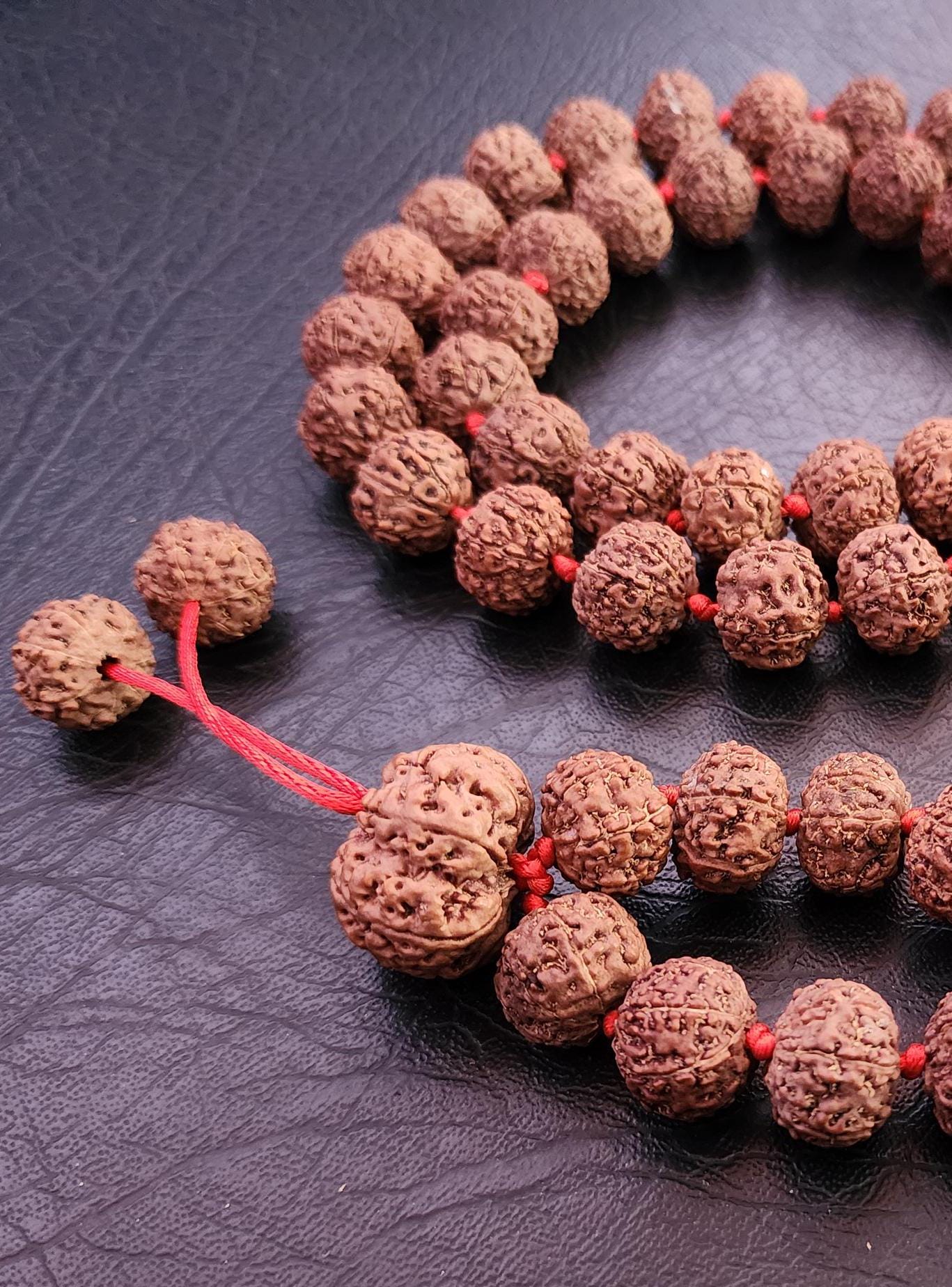 8 Mukhi Ganesha Rudraksha Mala