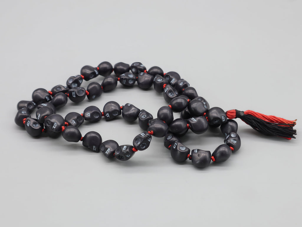 Sacred Black Kali Skull Necklace