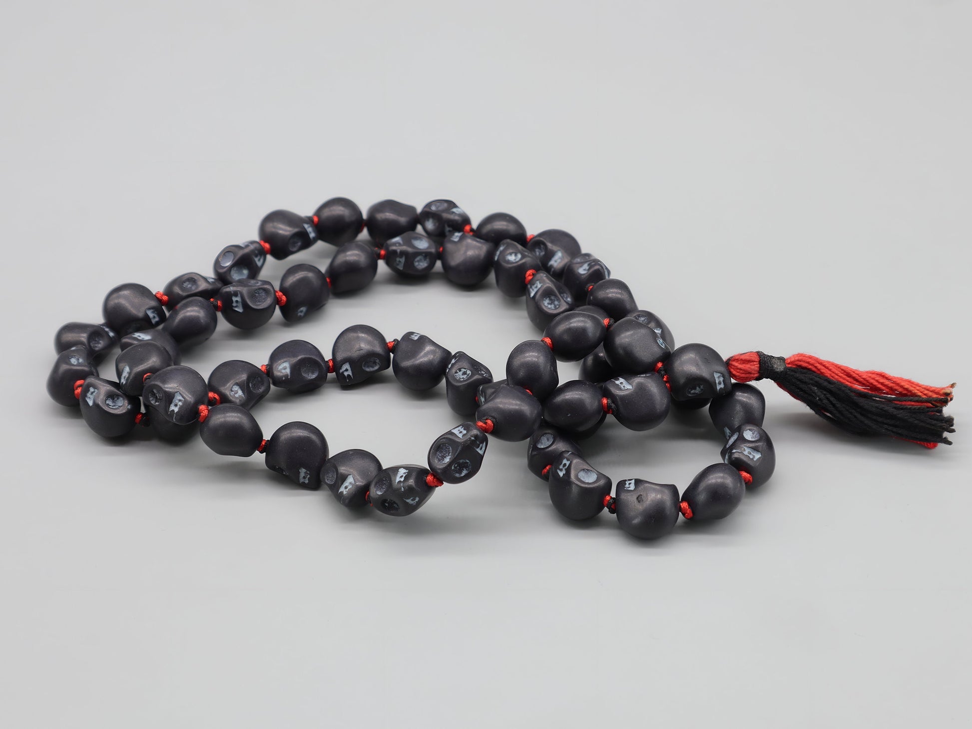 Sacred Black Kali Skull Necklace