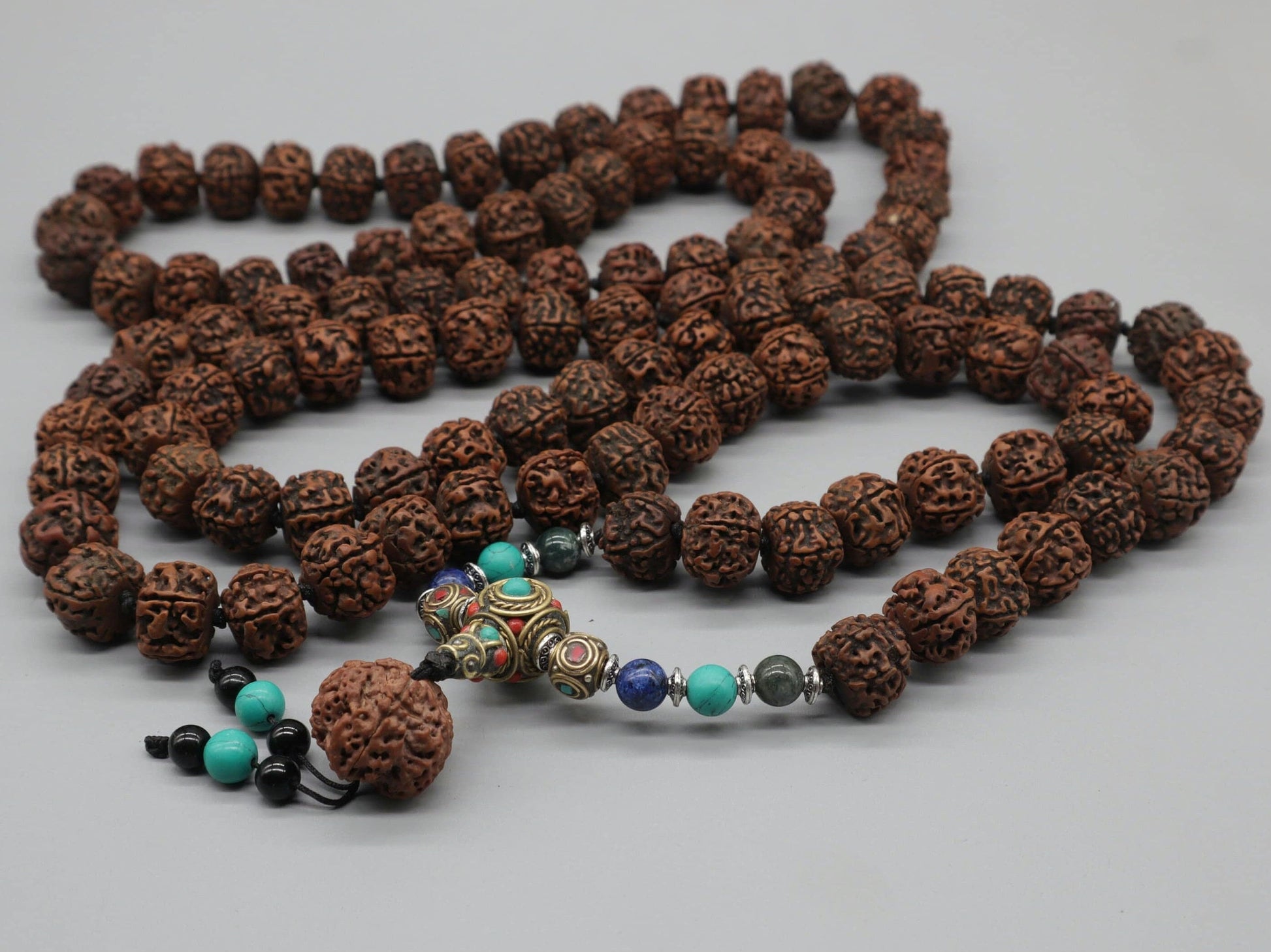 Tibetan Rudraksha Mala