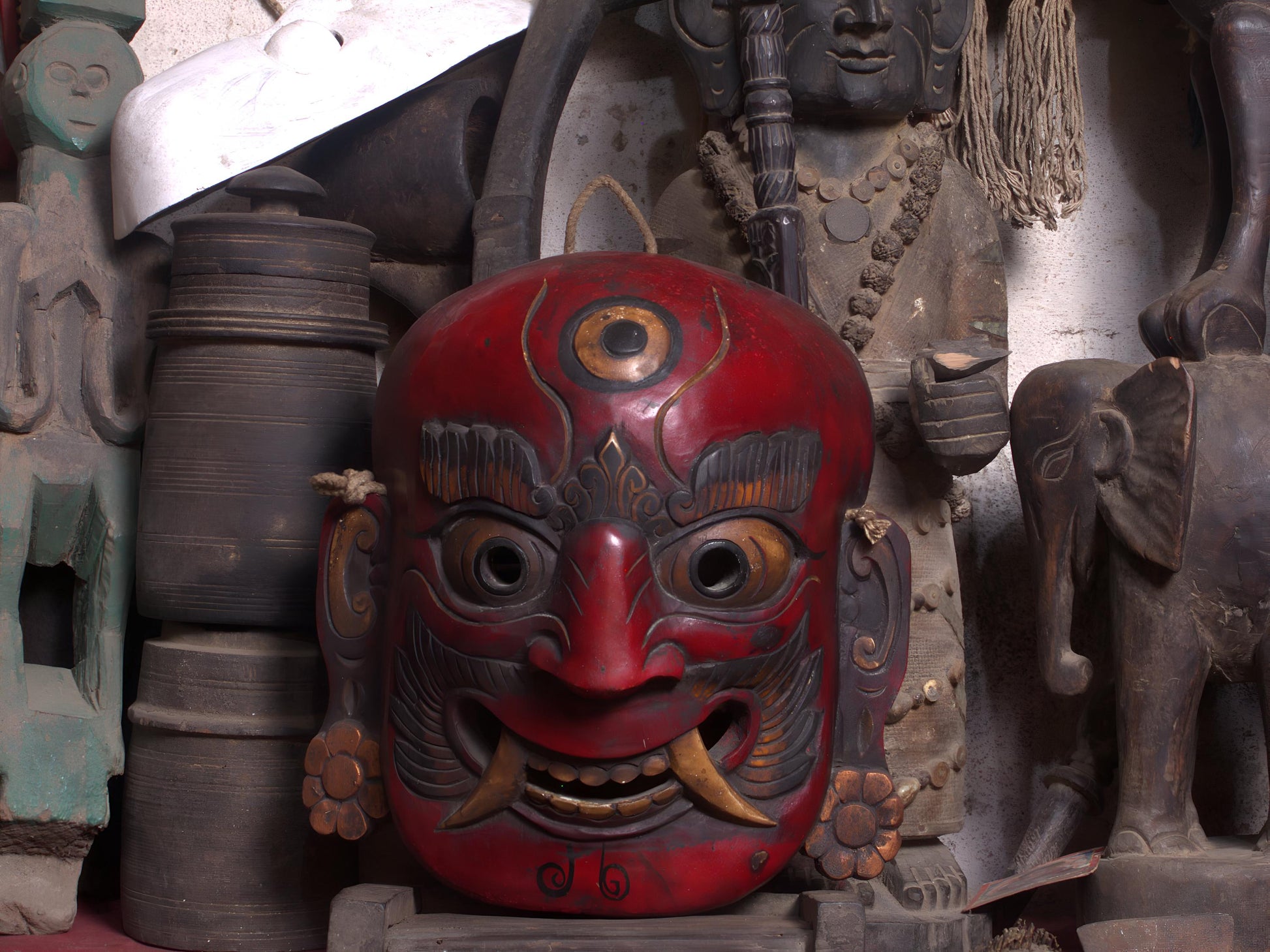 Lakhe Demon Mask