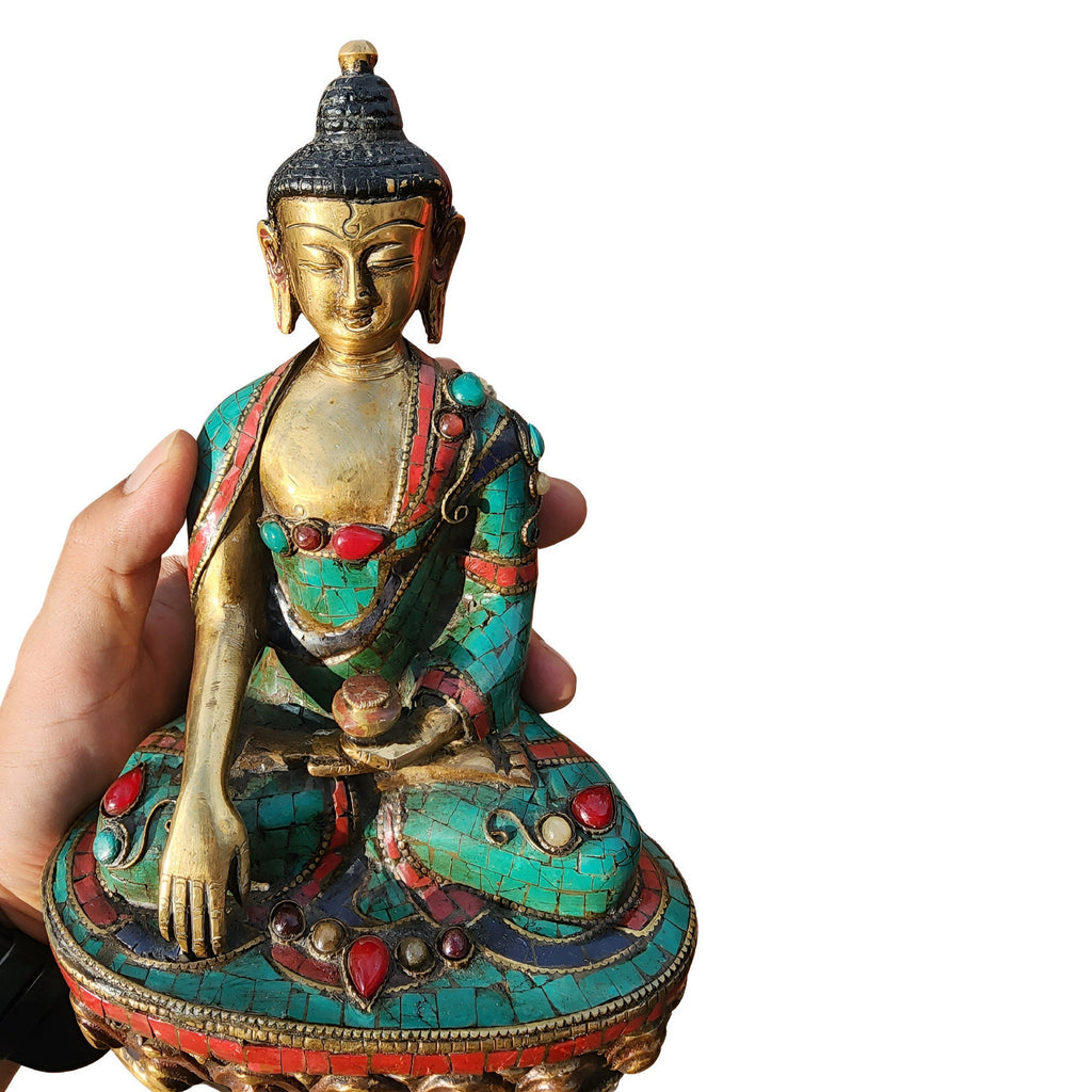 Buddha Zen Decor With Natural Stone Engraving