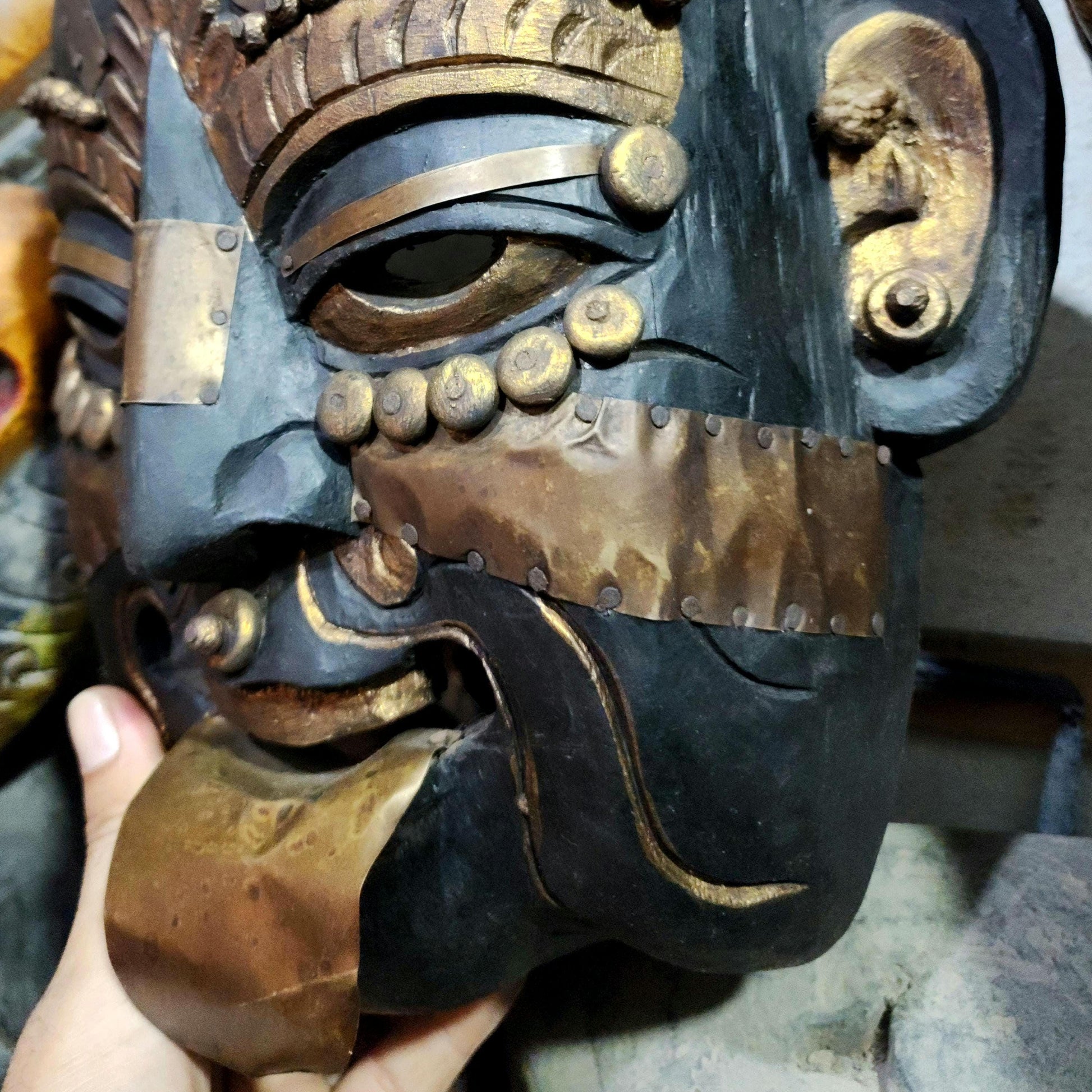 Burmese Wood Mask