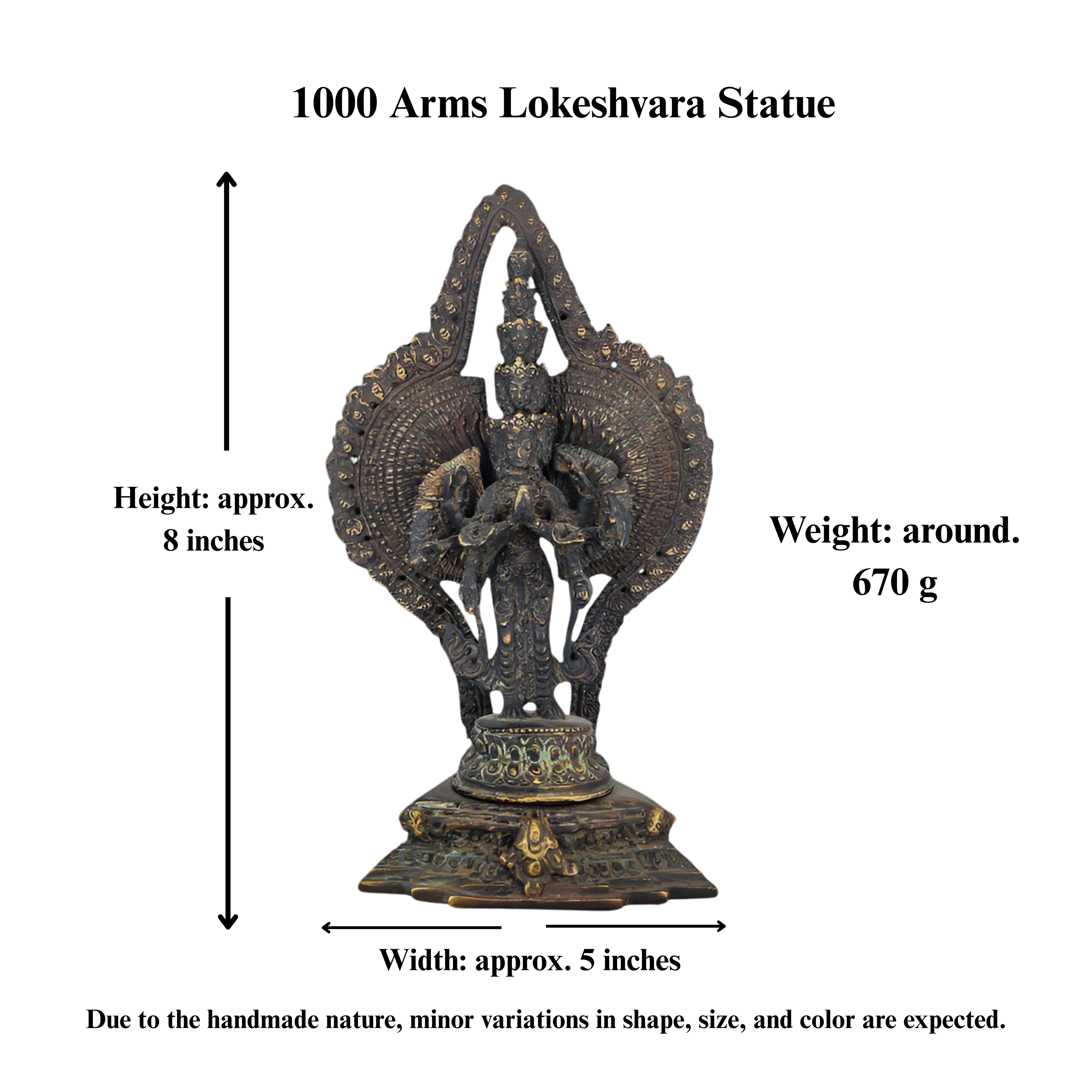 Lokeshvara Statue of 1000 Arms
