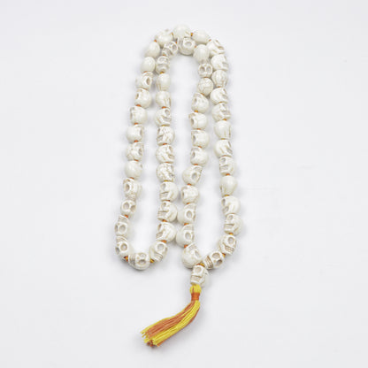 Sacred Ama Kali Skull Munda Mala Meditation Rosary