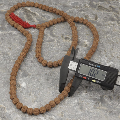 Genuine Indonesian Rudraksha Mala – 108 Beads 10 mm