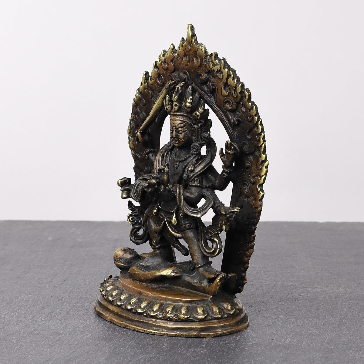 Kaal Bhairav Statue, Protective Deity Sculpture