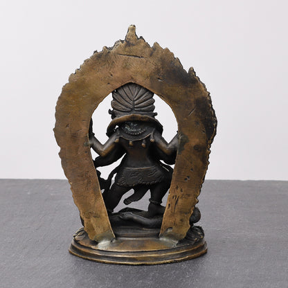 Kaal Bhairav Statue, Protective Deity Sculpture