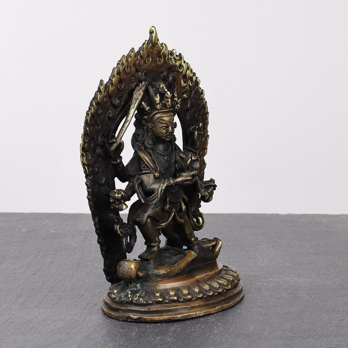 Kaal Bhairav Statue, Protective Deity Sculpture