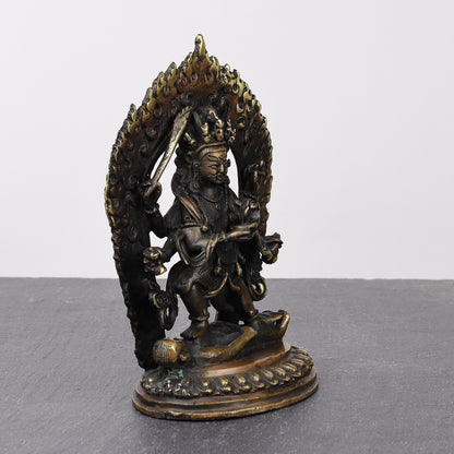 Kaal Bhairav Statue, Protective Deity Sculpture
