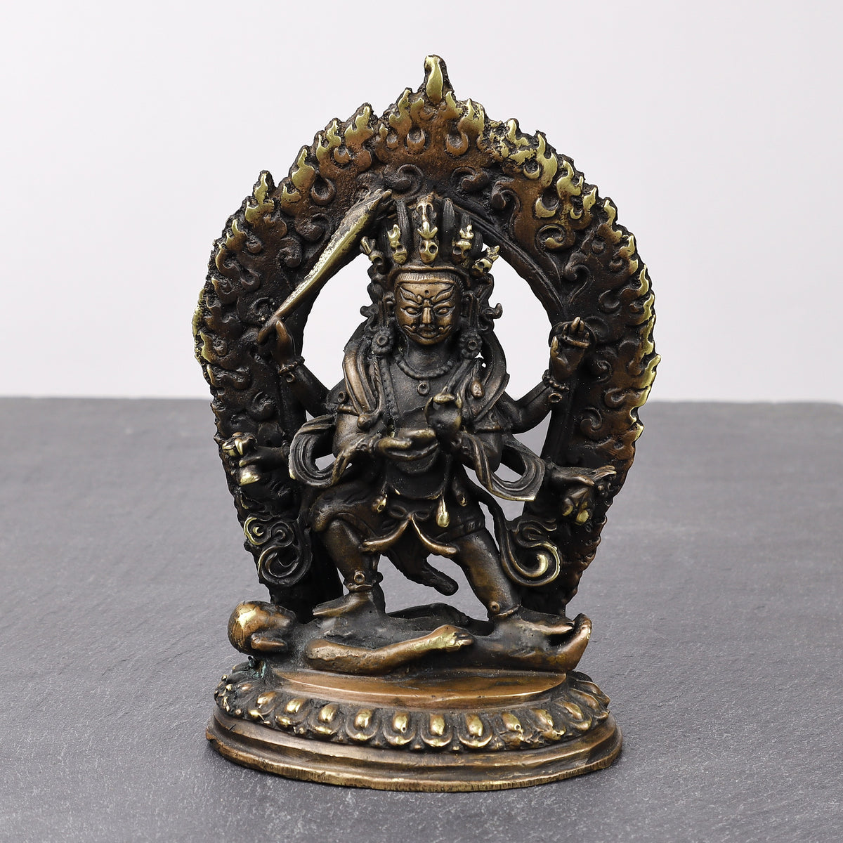 Kaal Bhairav Statue, Protective Deity Sculpture