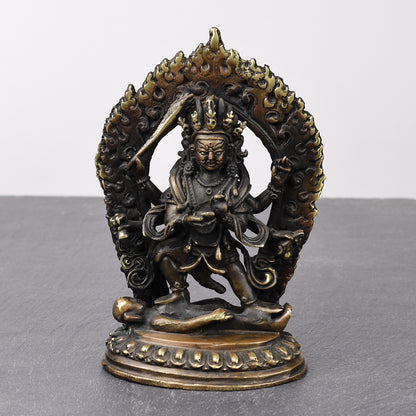 Kaal Bhairav Statue, Protective Deity Sculpture