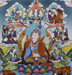 Eight Manifestations Of Guru Padmasambhava Thangka Art