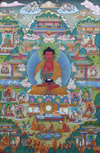 Amitabha Pure Land Thangka, Sukhavati, Realm of Bliss