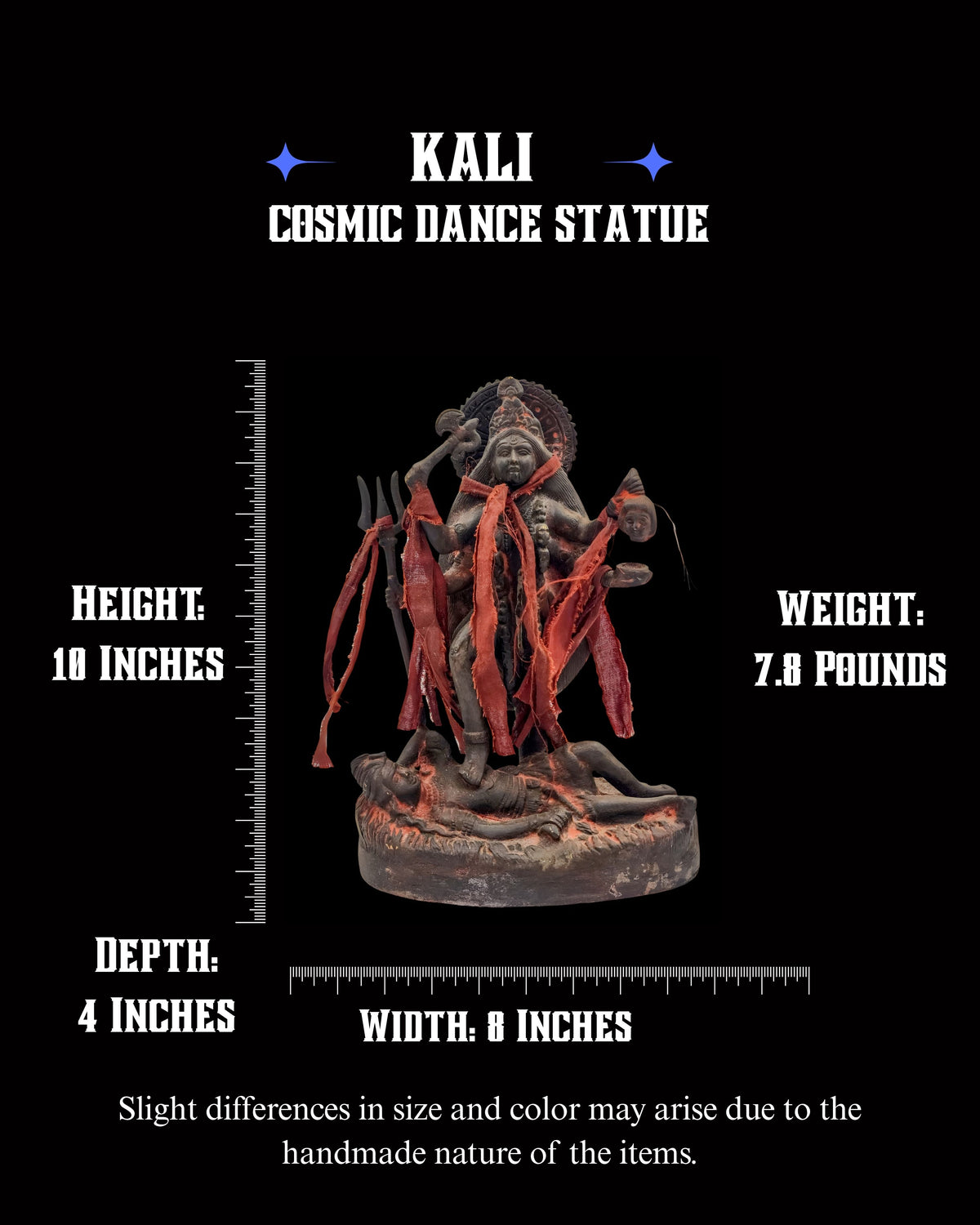 Adi Shakti The Primordial Mother Rare Statue Collection By Om Kleem Kali