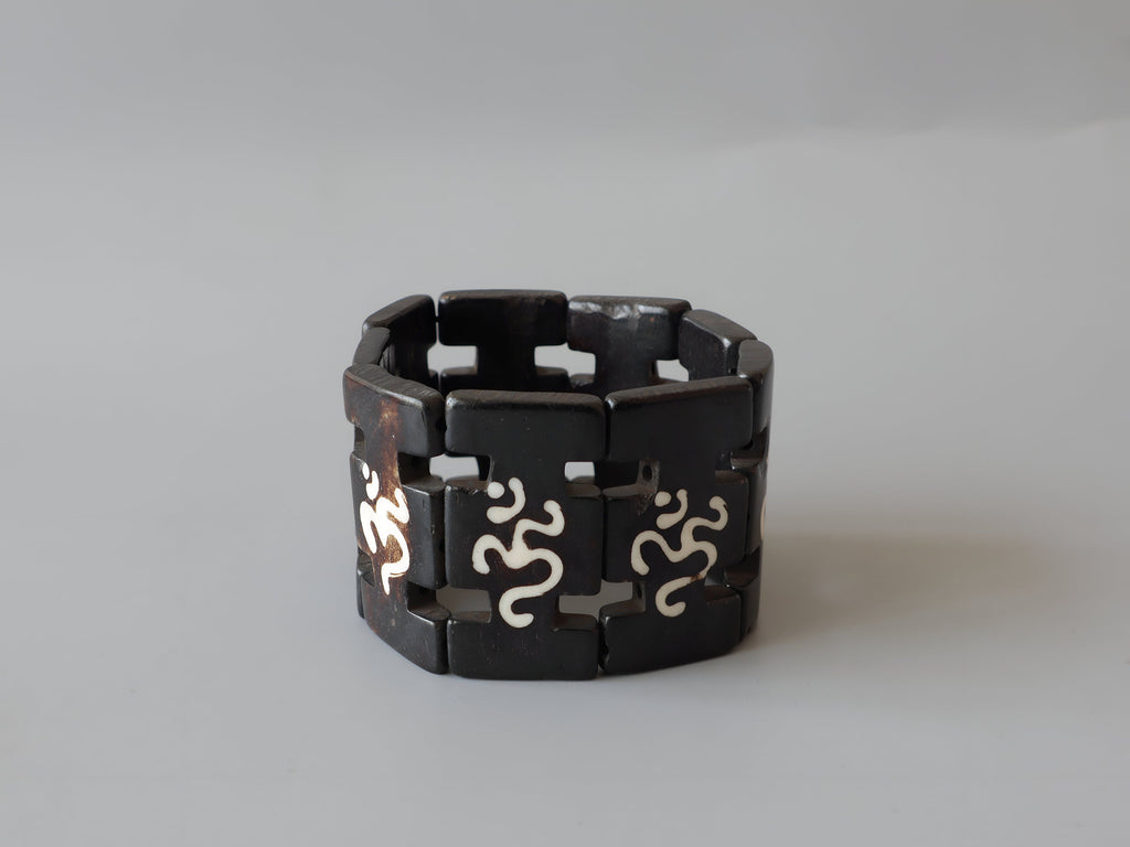 Tibetan Bone Necklace And Bracelet Set