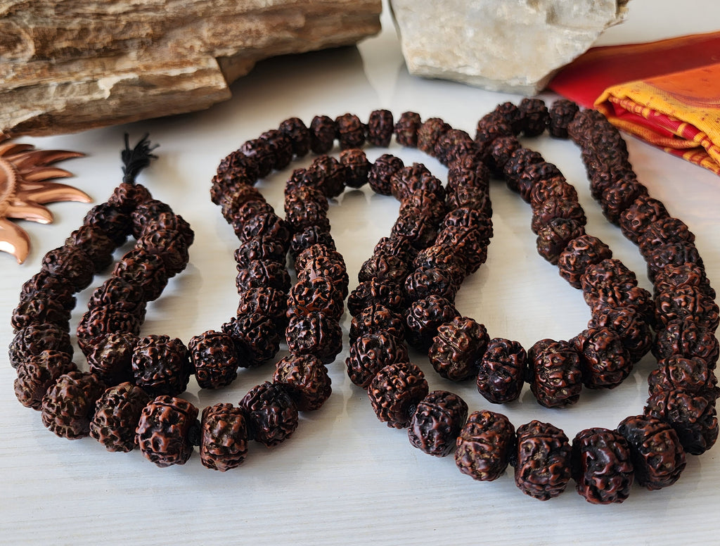 Tibetan Rudraksha Beads Mala