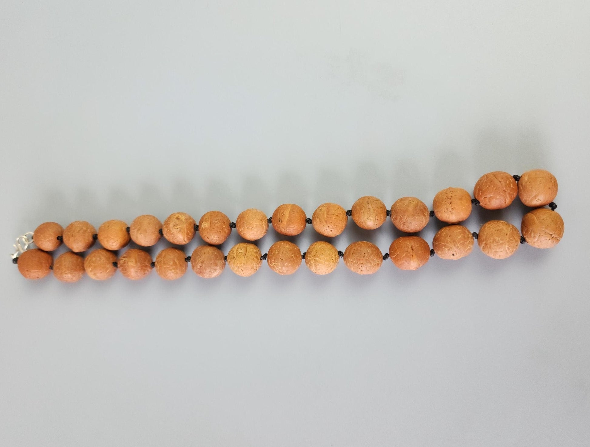 Bodhi Seed Mala - Hand-Knotted Natural Buddha Chitta Beads for Meditation, Yoga, And Spiritual Practice