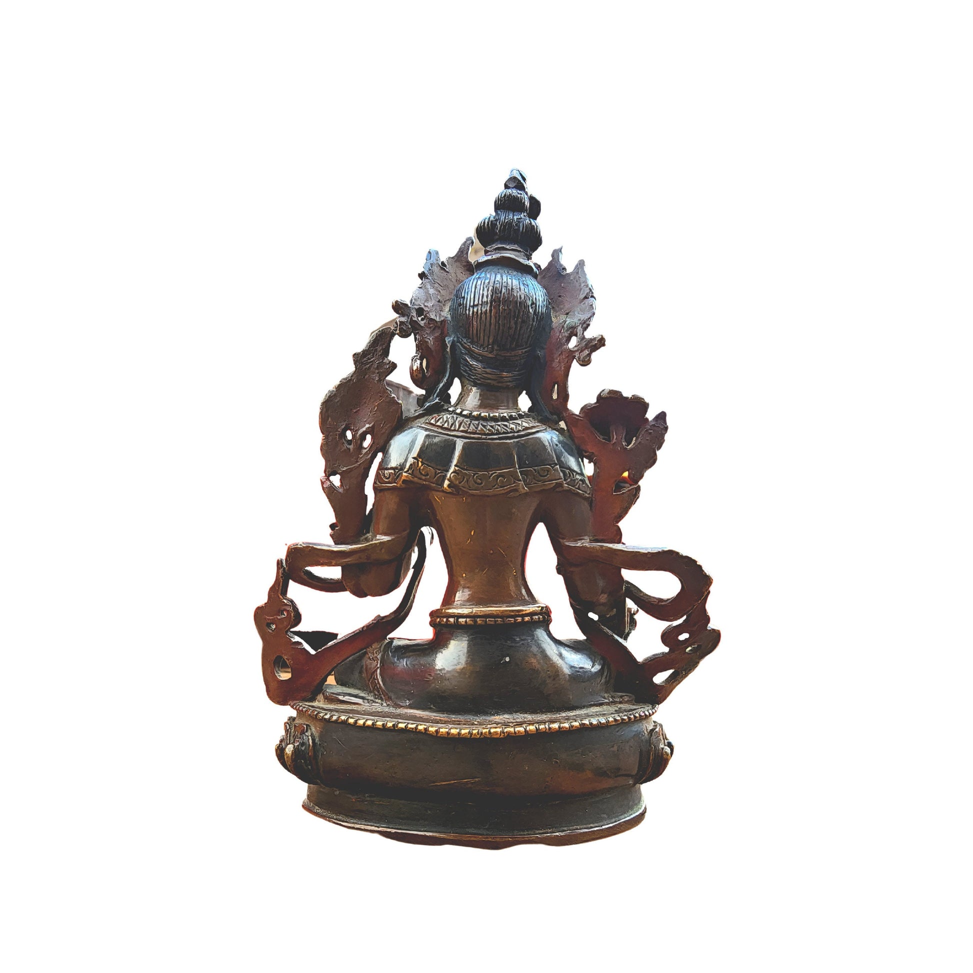 Green Tara Brass Statue