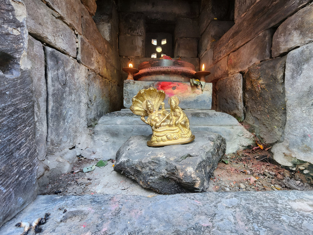 Lakshmi Narayana Brass Statue