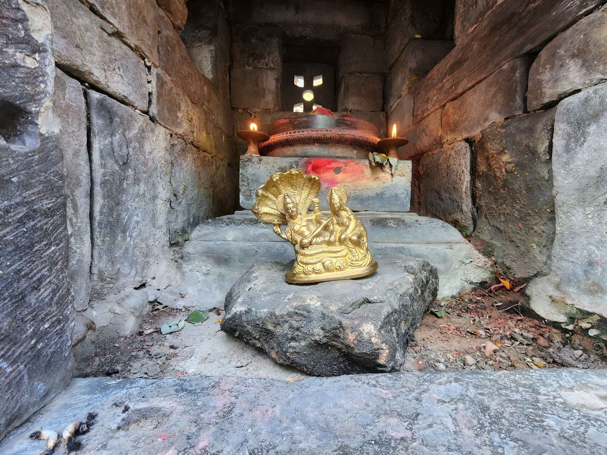 Lakshmi Narayana Brass Statue