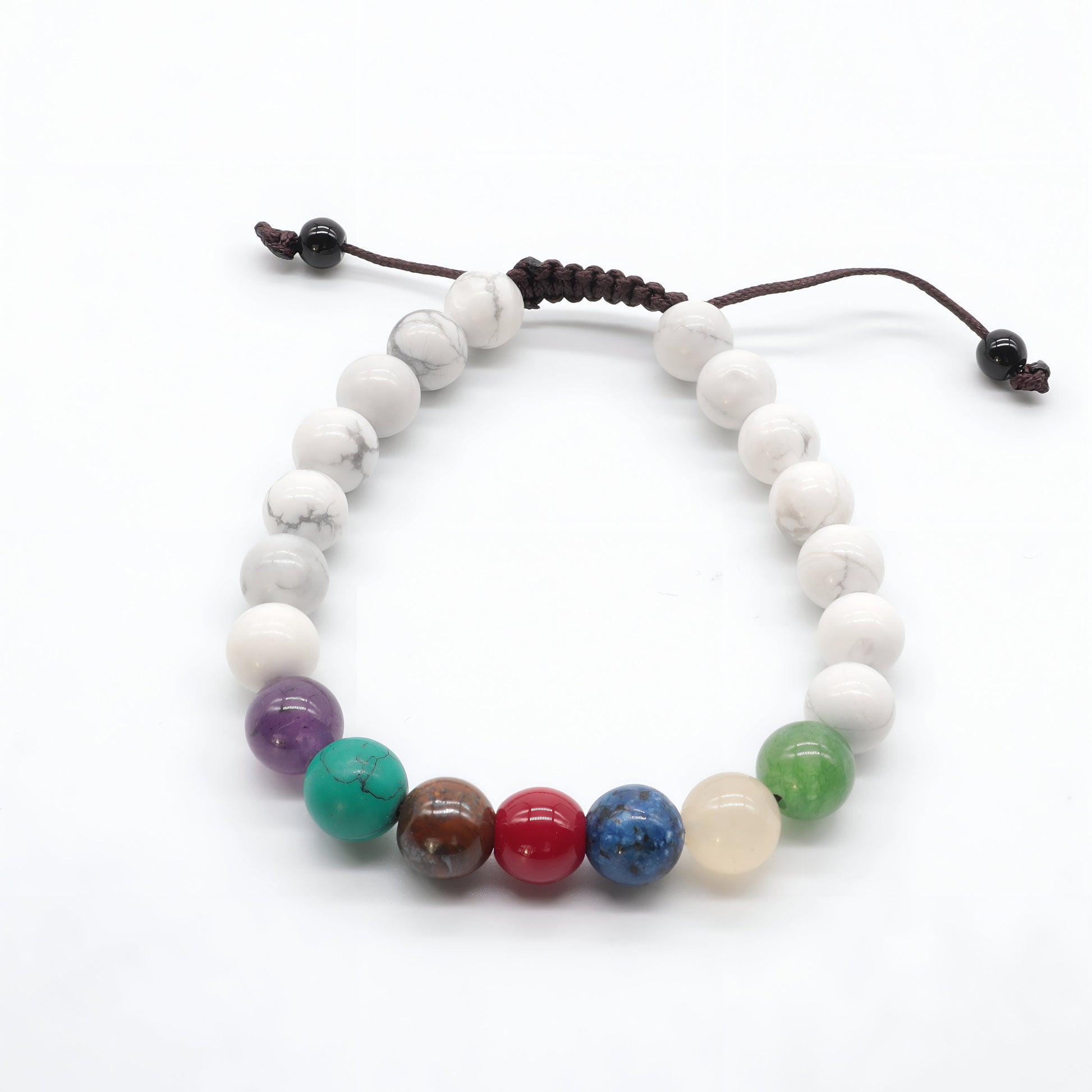 7 Chakra Crystals Healing Bracelet - Seven Chakra Bracelet - Custom Order Available