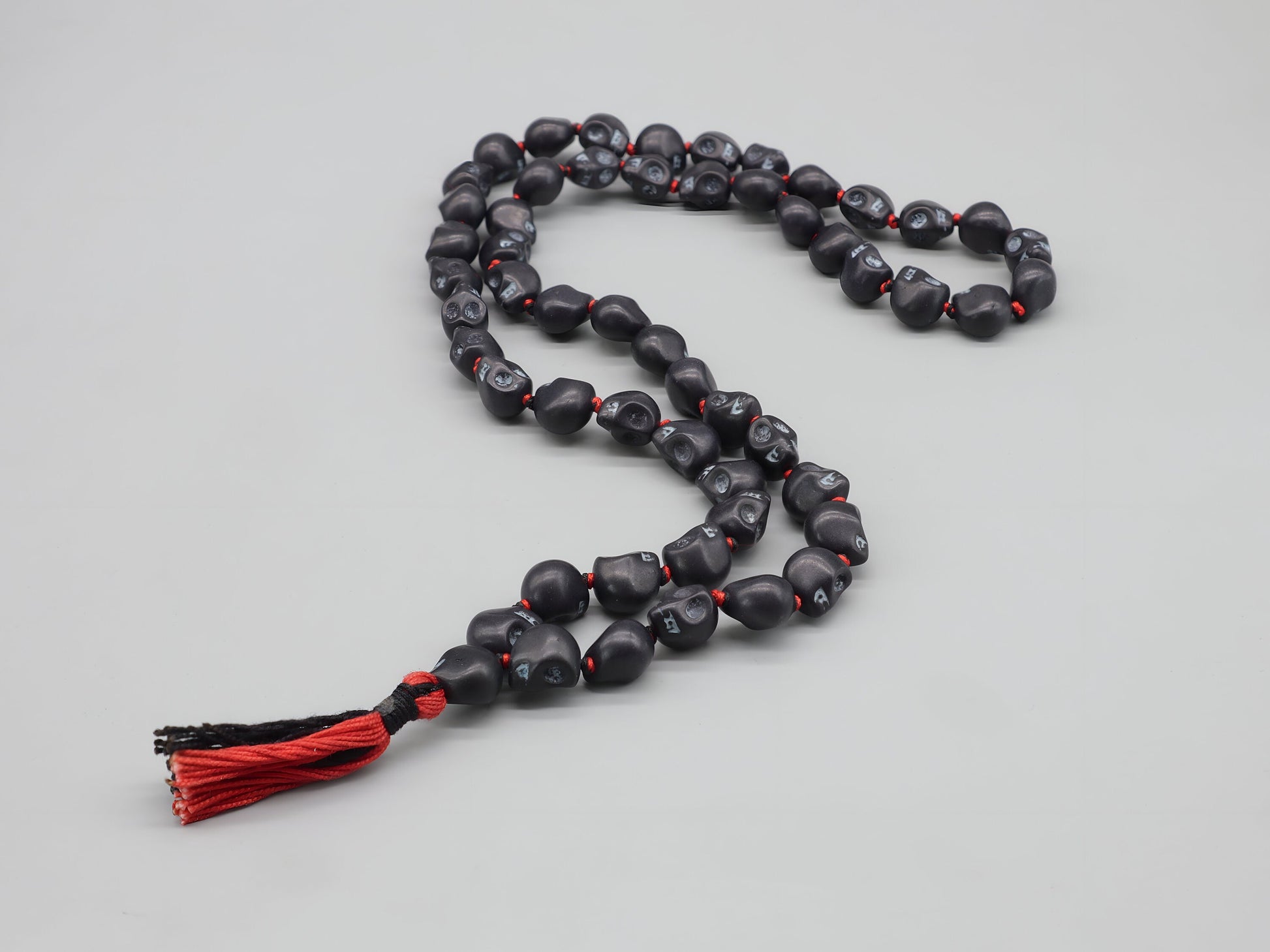 Sacred Black Kali Skull Necklace
