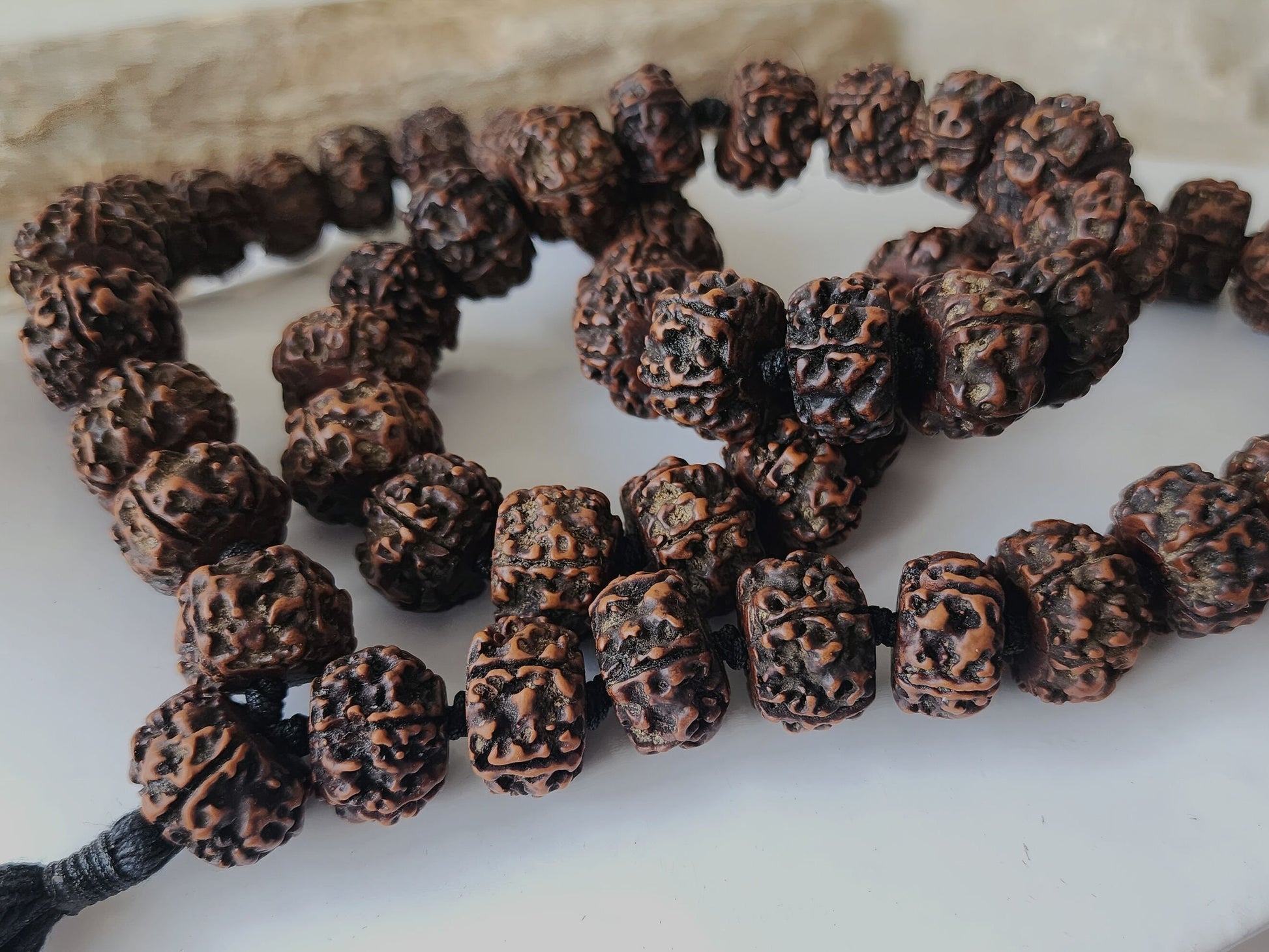 Tibetan Rudraksha Beads Mala