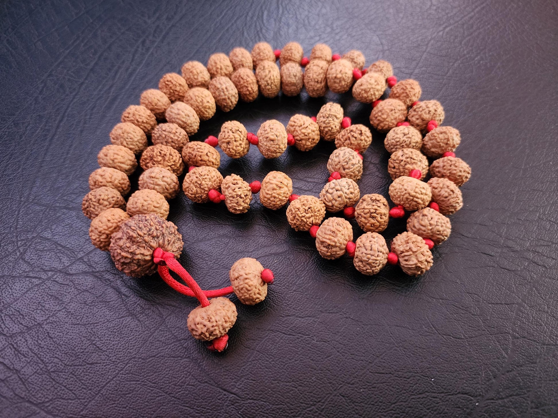 Nine Face Rudraksha Mala
