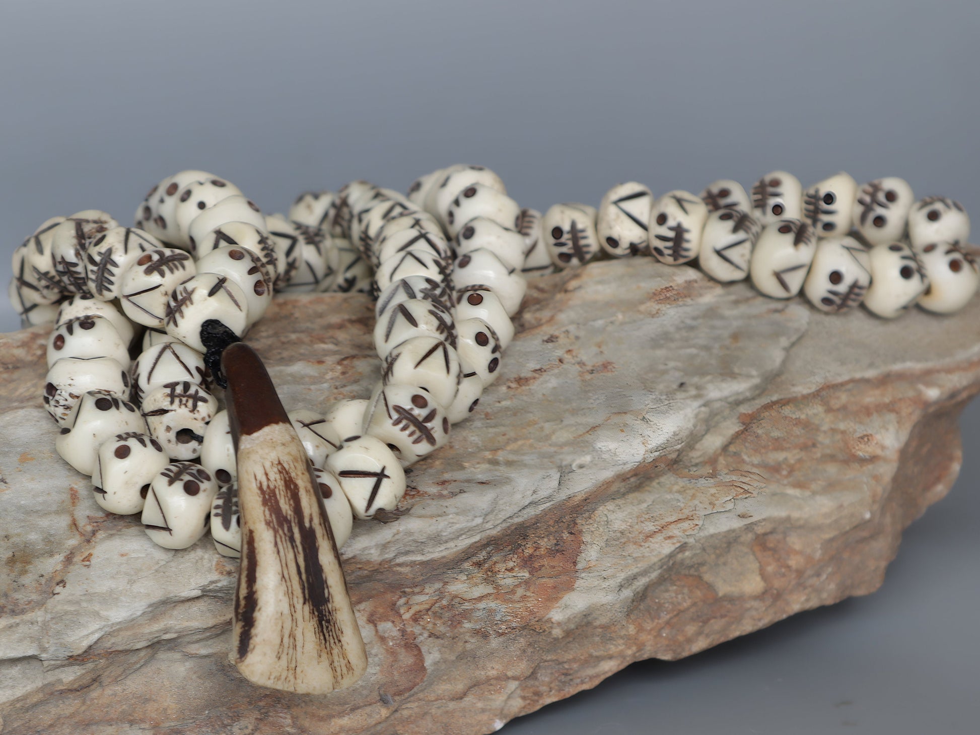 Tibetan White Japa Mantra Mala