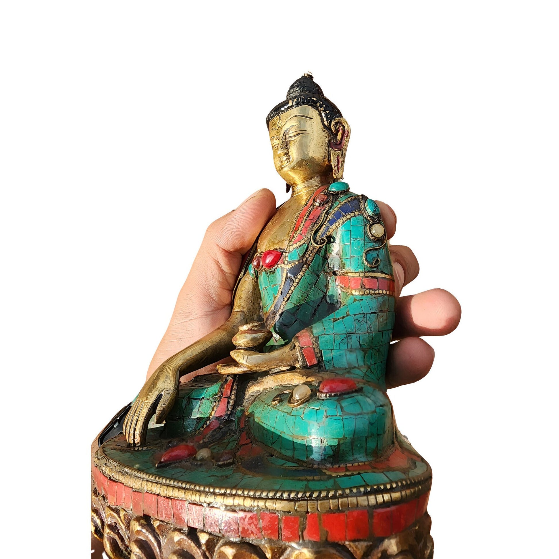 Buddha Zen Decor With Natural Stone Engraving