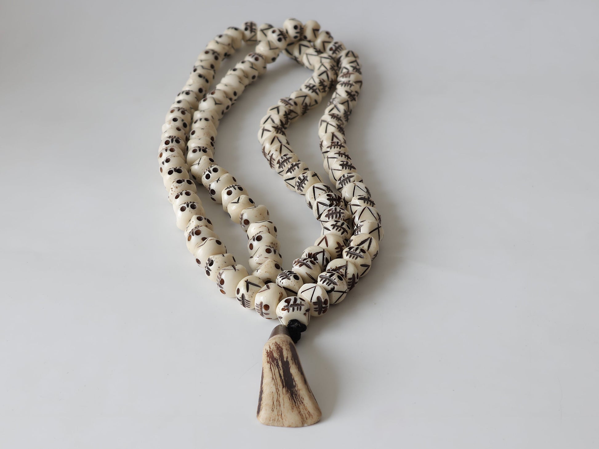 Tibetan White Japa Mantra Mala