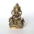 Wealth God Lord Kubera Brass Statue