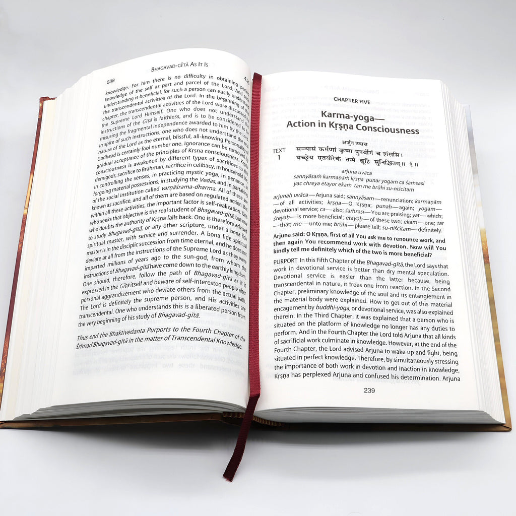 Bhagavad Gita As It Is: Sacred Hindu Scripture - English Edition