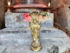 Brass Vishnu Statue: Hindu God of Protection